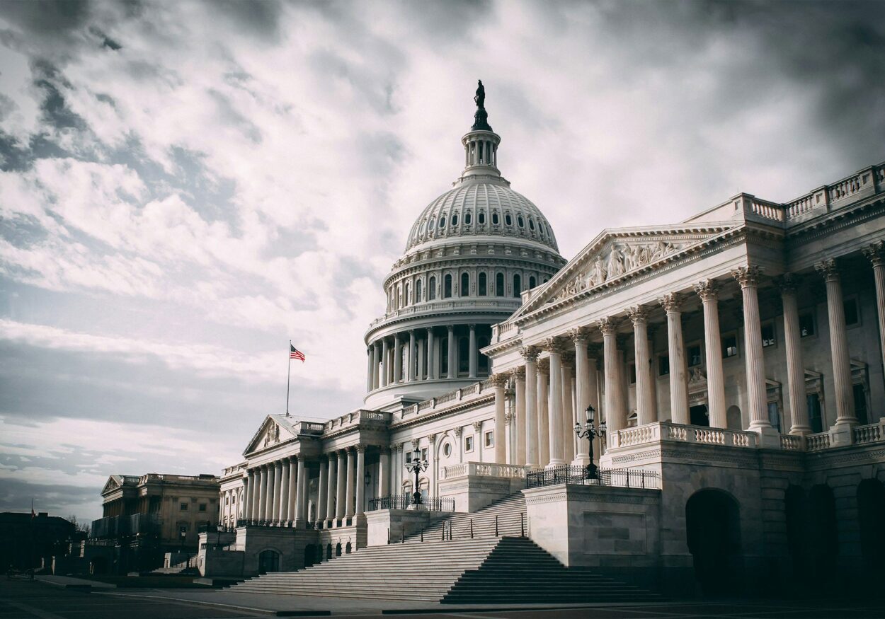 The United States Capitol exterior.