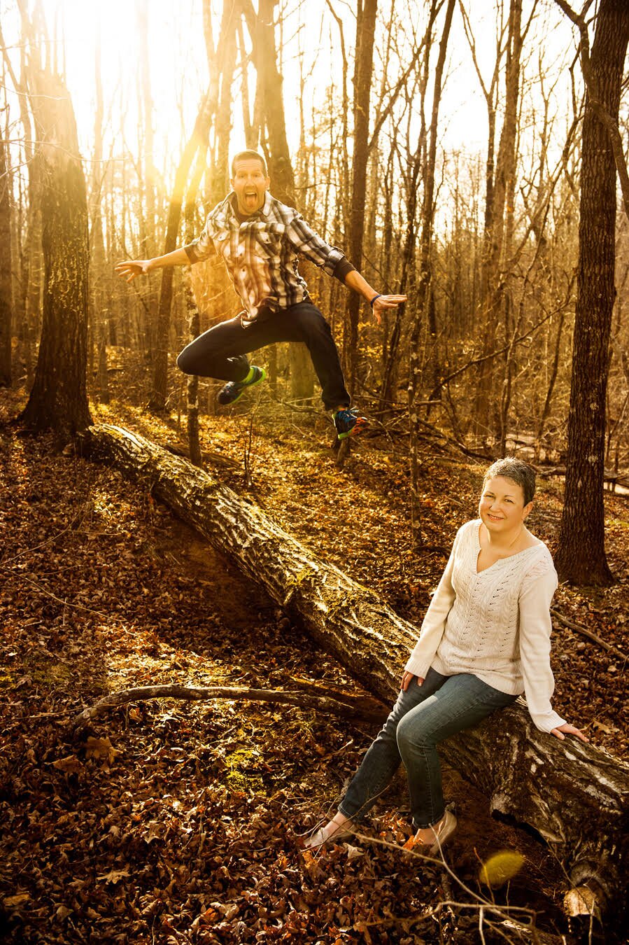 Taken one month after my diagnosis by our wonderful friend and professional photographer, Cassie Wright. This photo pretty much encapsulates the relationship that Jayne and I have had for 32 years.