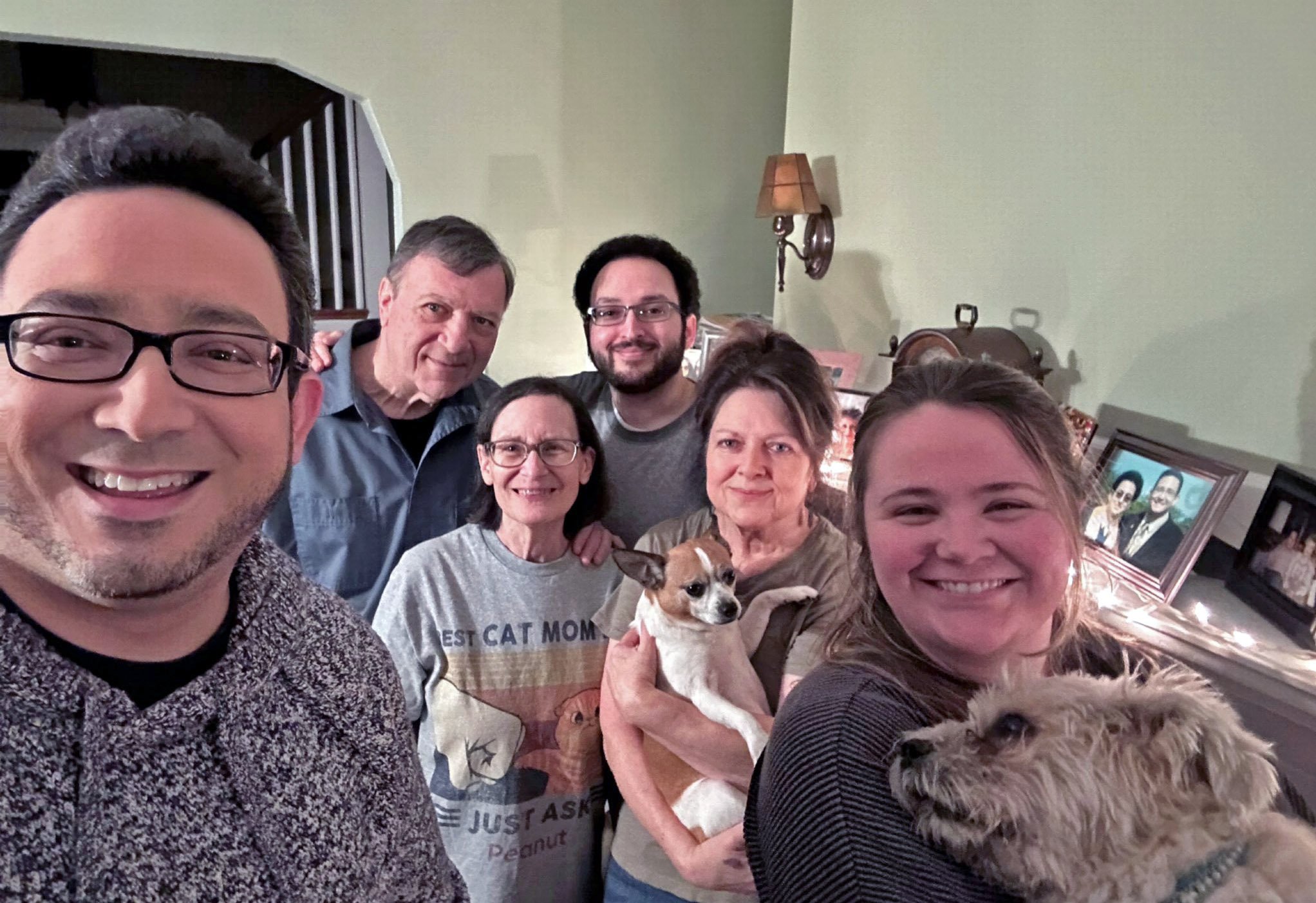 photo of Rich Gopen and family.