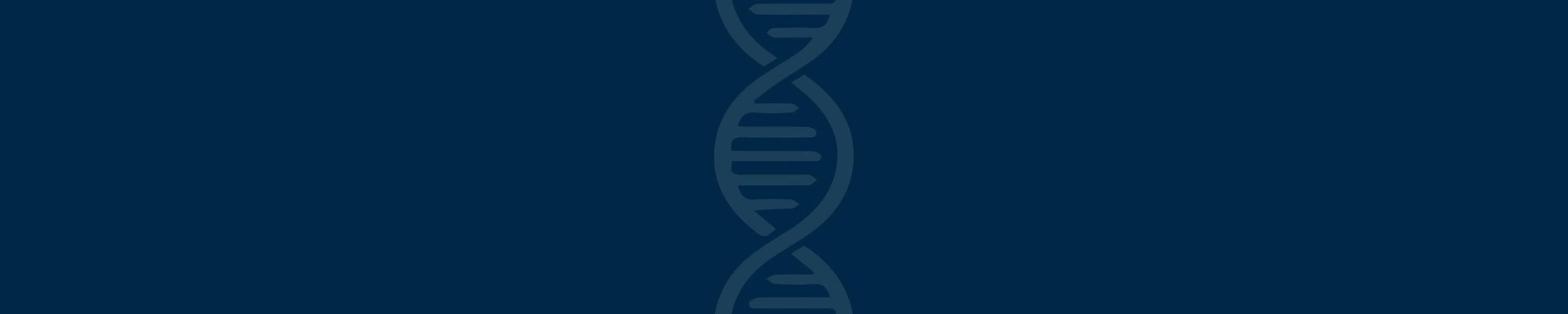 Dark blue banner with DNA symbol from ALK Positive logo.