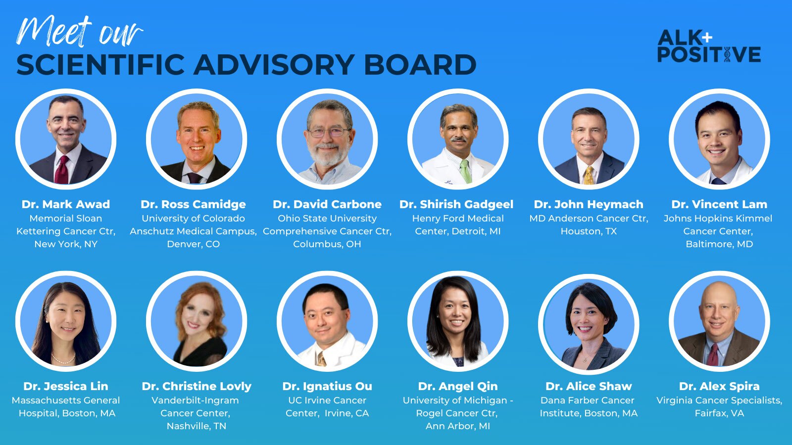 ALK Positive Inc.'s Scientific Advisory Board.