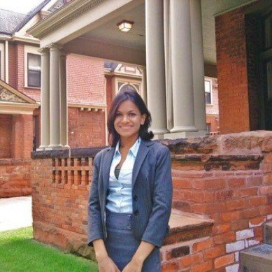 Patty Saccenti (Italy) and Irfan Gilani (Denmark) at the European Lung Cancer Conference.