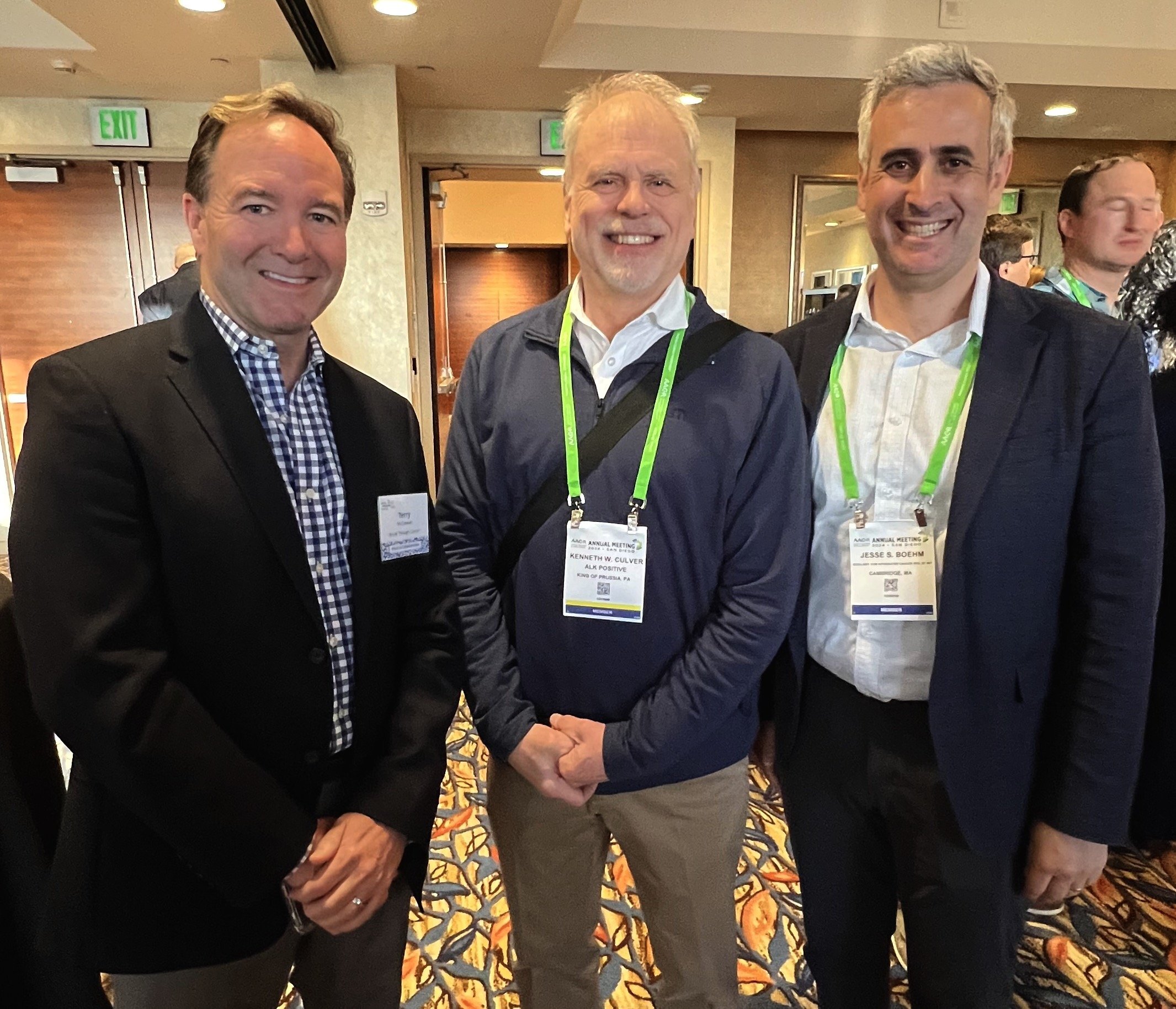 Terry McGowan, Ken Culver and Dr. Jesse Boehm.