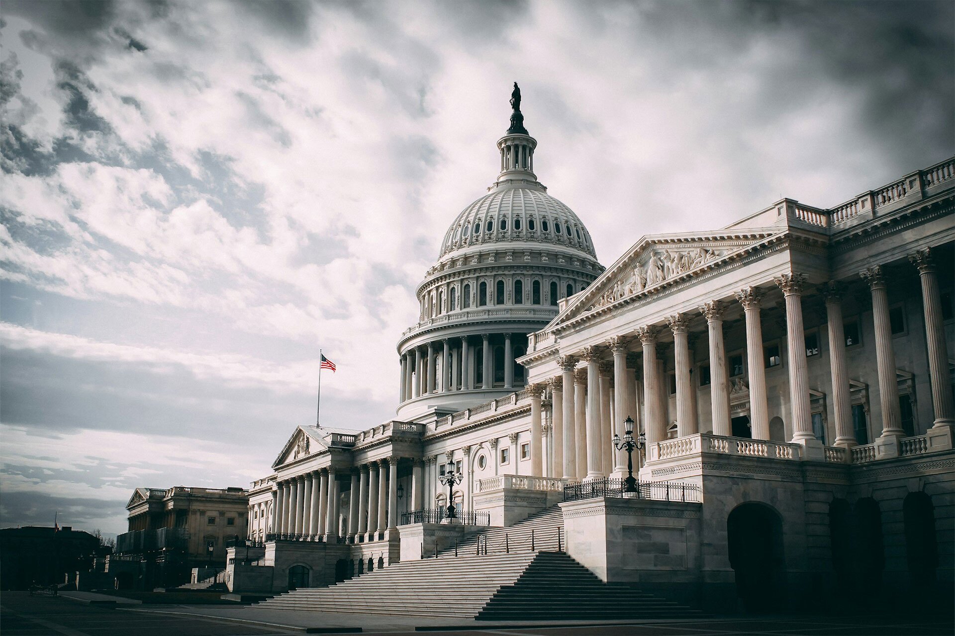 The United States Capitol exterior.