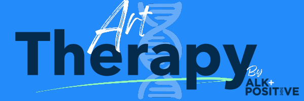 Healing Arts banner graphic for Art Therapy by ALK+ Positive.