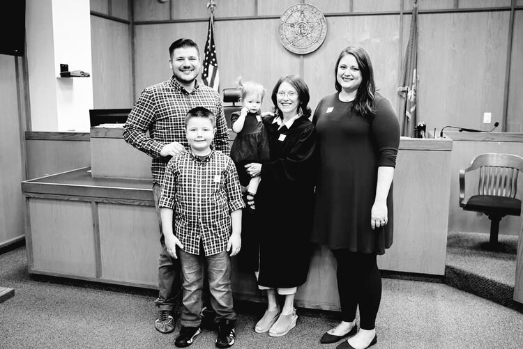 Danielle Paul James and Family