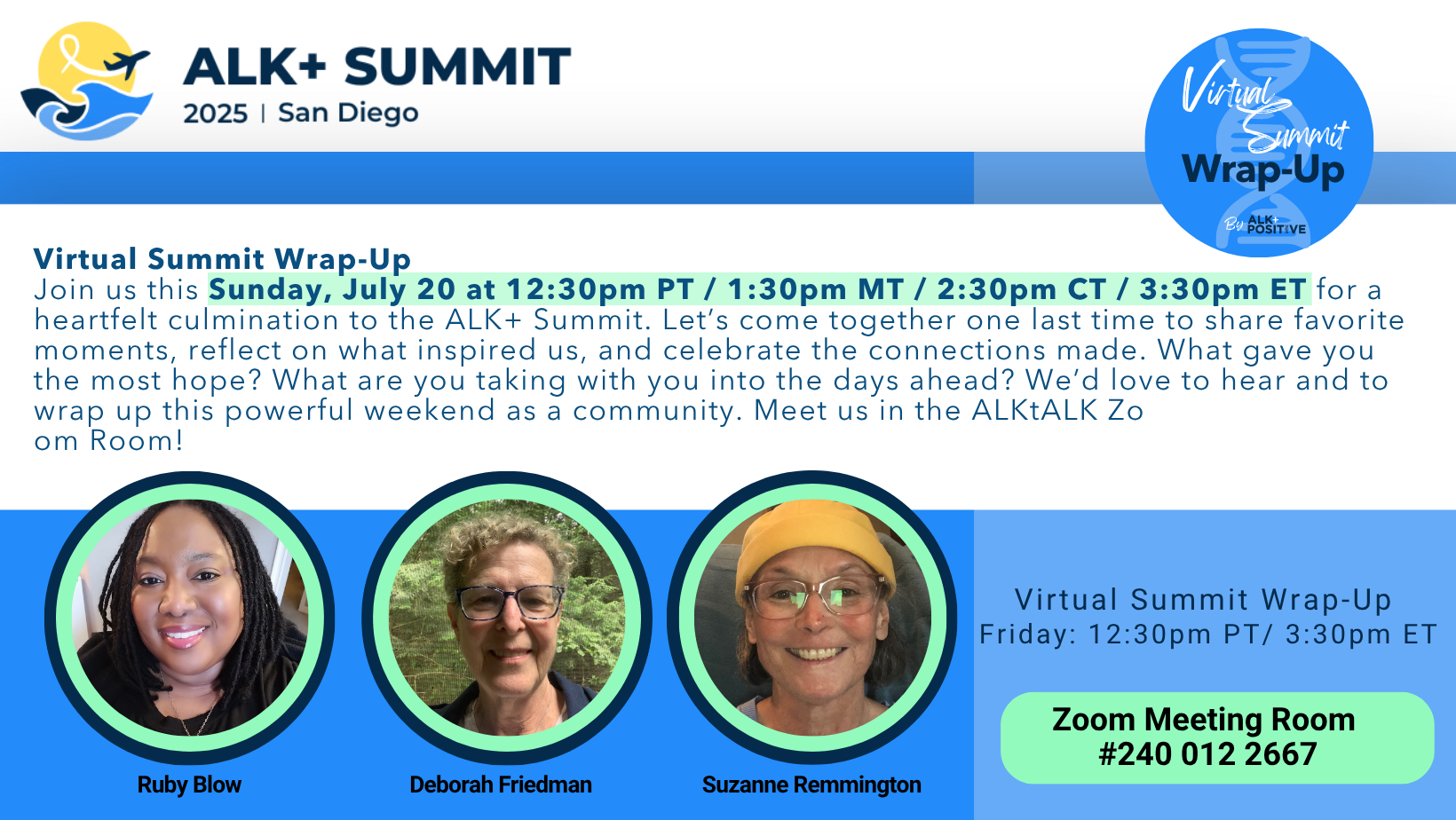 Virtual Summit Wrap Up