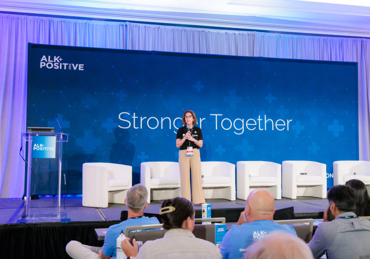 photo of Nancee Pronsati, the most amazing person that ever lived, speaking.